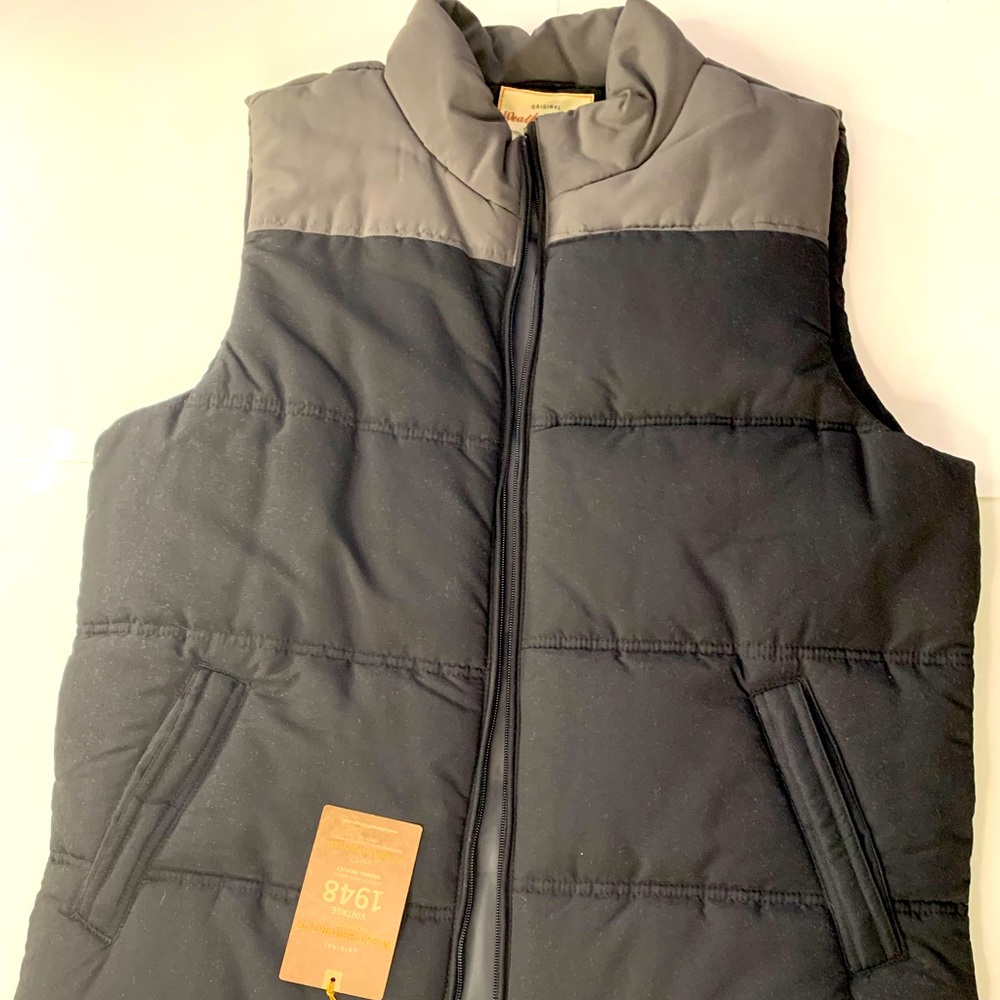 Weatherproof Gray & Black Vest